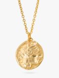 Deborah Blyth Goddess Athena Pendant Necklace, Gold