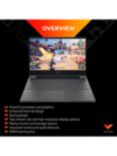 Victus 15-fb0003na Gaming Laptop, AMD Ryzen 7 Processor, RTX 3050 Ti, 8GB RAM, 512GB SSD, 15.6" Full HD, Black