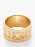 Monica Vinader Juno Band Ring, Gold