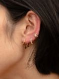 Dinny Hall Star Click Hoop Earrings, Gold Gold