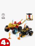 LEGO Ninjago 71789 Kai and Ras's Car and Bike Battle