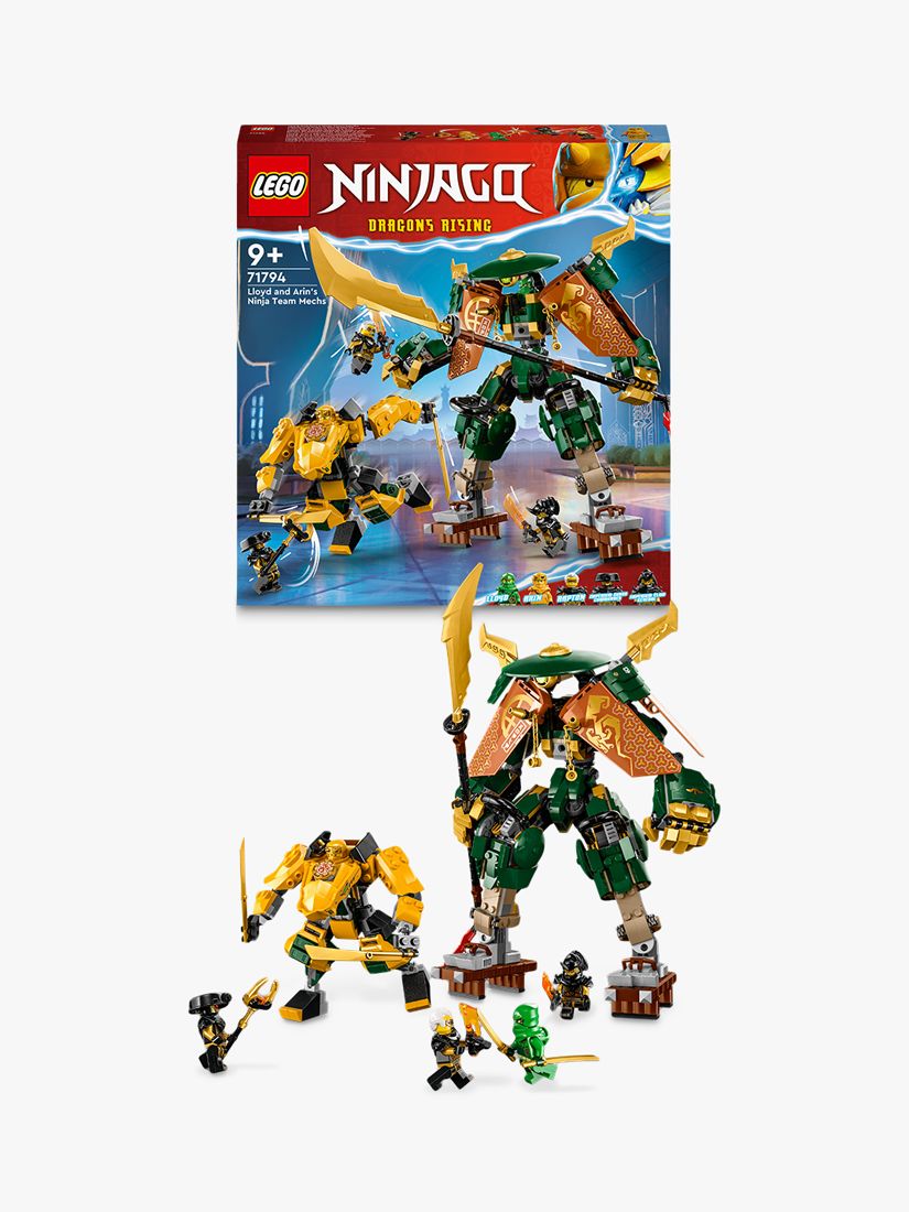 Lloyd and Arin's Ninja Team Mechs 71794, NINJAGO®