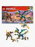 LEGO Ninjago 71796 Elemental Dragon vs. The Empress Mech