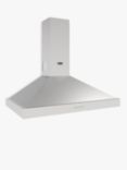 Belling Cookcentre 110T Chimney Cooker Hood, Stainless Steel