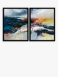 Georgia Elliot - 'Unforgiving Elements I & II' Framed Prints, Set of 2, 84.5 x 64.5cm, Multi