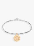 Joma Jewellery 'Friends Like You Are Far And Few' Charm Bracelet, Silver/Gold