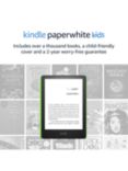 Amazon Kindle Paperwhite Kids Edition (11th Generation) Waterproof eReader, 6.8” High Resolution Illuminated Touch Screen with Adjustable Warm Light, 16GB, Black