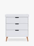 Obaby Maya Changing Unit Dresser, White Natural