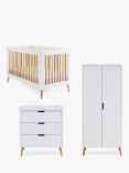 Obaby Maya Cotbed, Double Wardrobe & Changing Unit Dresser Set