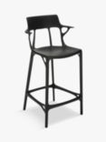 Kartell A. I. Bar Chair, Black