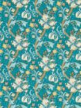 Clarke & Clarke William Morris Golden Lily Wallpaper, Teal W0174/03