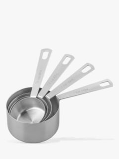 Tala Stainless Steel Measuring Cups, Set of 4