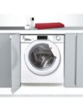Hoover H-Wash 300 LITE HBWS 48D1W4-80 Integrated Washing Machine, 8kg Load, 1400rpm Spin, White