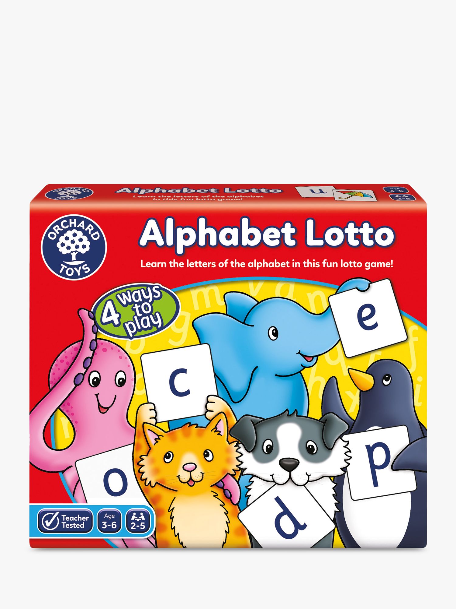 Orchard store toys alphabet