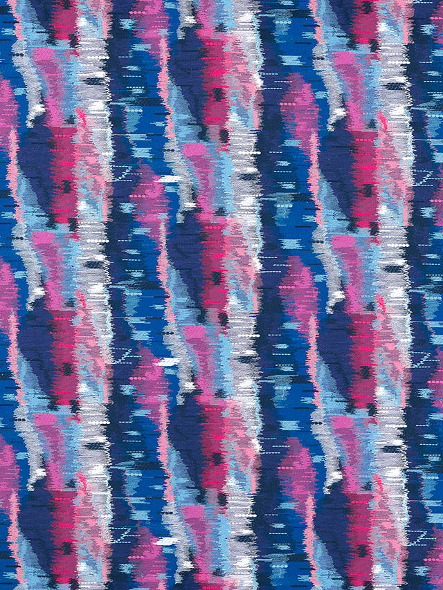 Harlequin x Sophie Robinson Wilderness Fabric, Lapis/Carnelian/Ruby