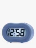 Acctim Nash Smartlite Soft-Touch Case Digital LCD Alarm Clock, Blue