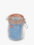 Tala Lever Arm Clip-Top Glass Storage Jar, 750ml, Clear