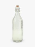 Tala Glass Clip-Top Cordial Bottle, 1L, Clear