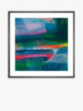 Faye Bridgwater - 'The Endless Summer Nights' Framed Print & Mount, 50 x 50cm, Multi