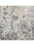 Harlequin Floreana Wallpaper, Gilt/Black Earth/Tranquility