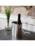 One.World Kenwyn Metal Wine Cooler, Brushed Steel