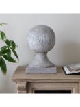 One.World Birkdale Finial Plinth Sculpture, H41cm, Natural Stone