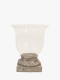 One.World Birkdale Extra Large Hurricane Candle Holder/Vase, H47cm, Natural Stone