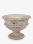 One.World Birkdale Terracotta Indoor Urn Plant Pot, H22cm, Natural Stone