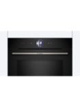 Bosch Series 8 HMG7764B1B Built In Electric Oven with Microwave Function, Black