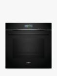 Siemens iQ7+ HB776G1B1B Built-In Pyrolitic Self Cleaning Electric Oven, Black