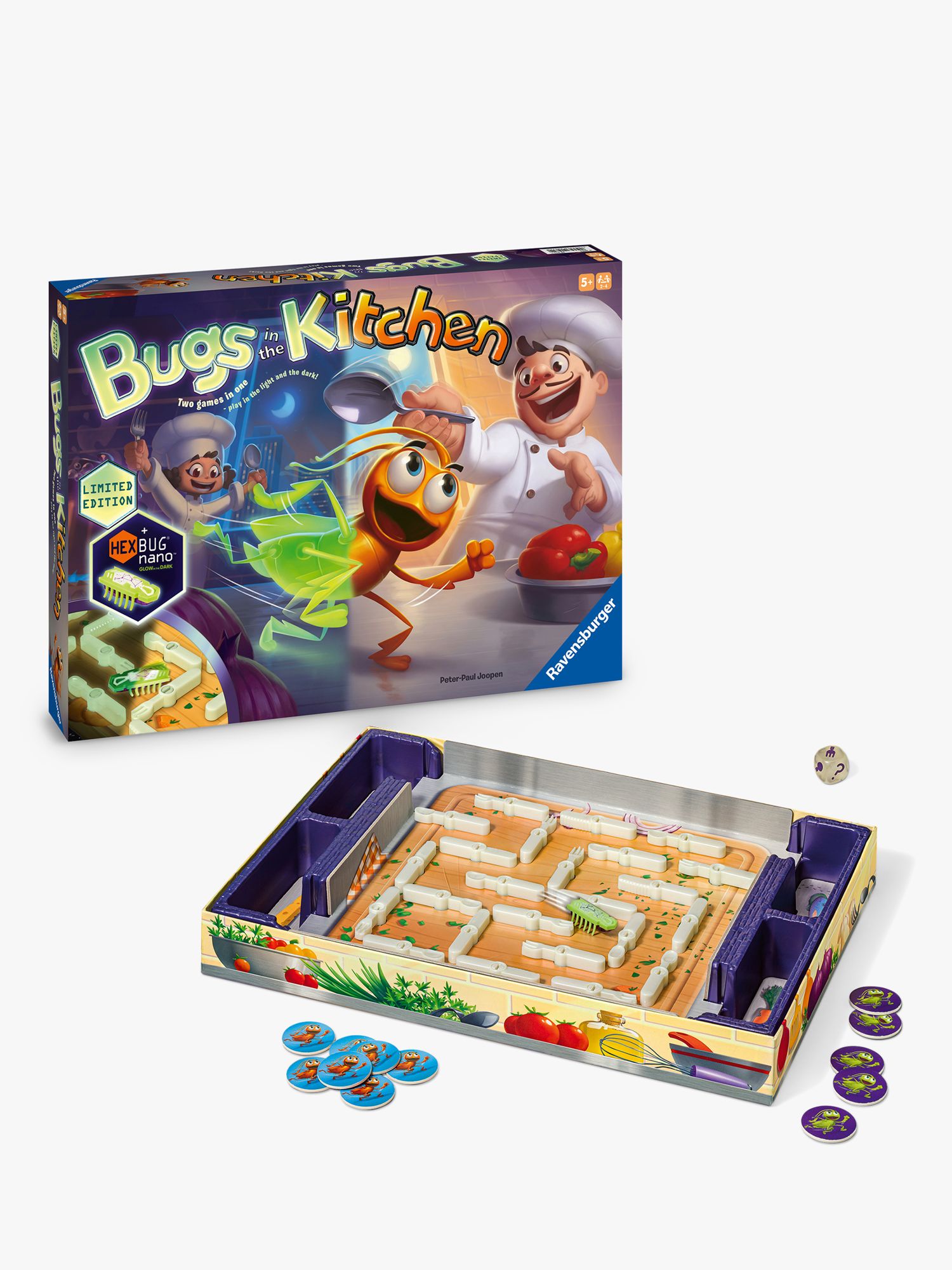  Bugs in the Kitchen - Children's Board Game, Standard, 6 - 15  years
