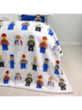 Lego Minifigure Sherpa Fleece Blanket