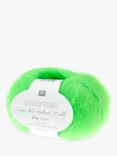 Rico Design Essentials Super Kid Mohair Silk Yarn, 25g, Neon Green