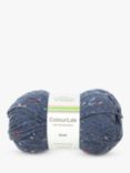 West Yorkshire Spinners ColourLab Aran Knitting Yarn, 100g, Cosmic Navy Tweed