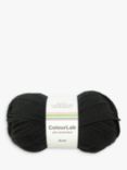West Yorkshire Spinners ColourLab Aran Knitting Yarn, 100g, Jet Black