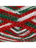 King Cole Glitz DK Knitting Yarn, 100g, Christmas
