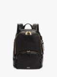 TUMI Voyageur Hannah Leather Backpack, Black