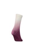 Calvin Klein Gradient Ankle Socks, Amaranth