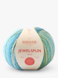 Sirdar Jewelspun With wool Aran Yarn, 200g, Evening Aquamarine