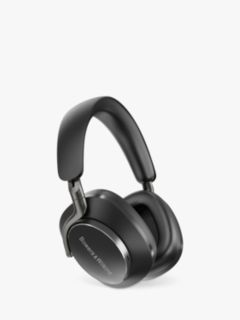 Bowers & Wilkins Px8 Noise Cancelling Wireless Over Ear Headphones, Black