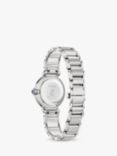 Citizen Eco-Drive L Mae Diamond & Sapphire Bracelet Watch, Silver