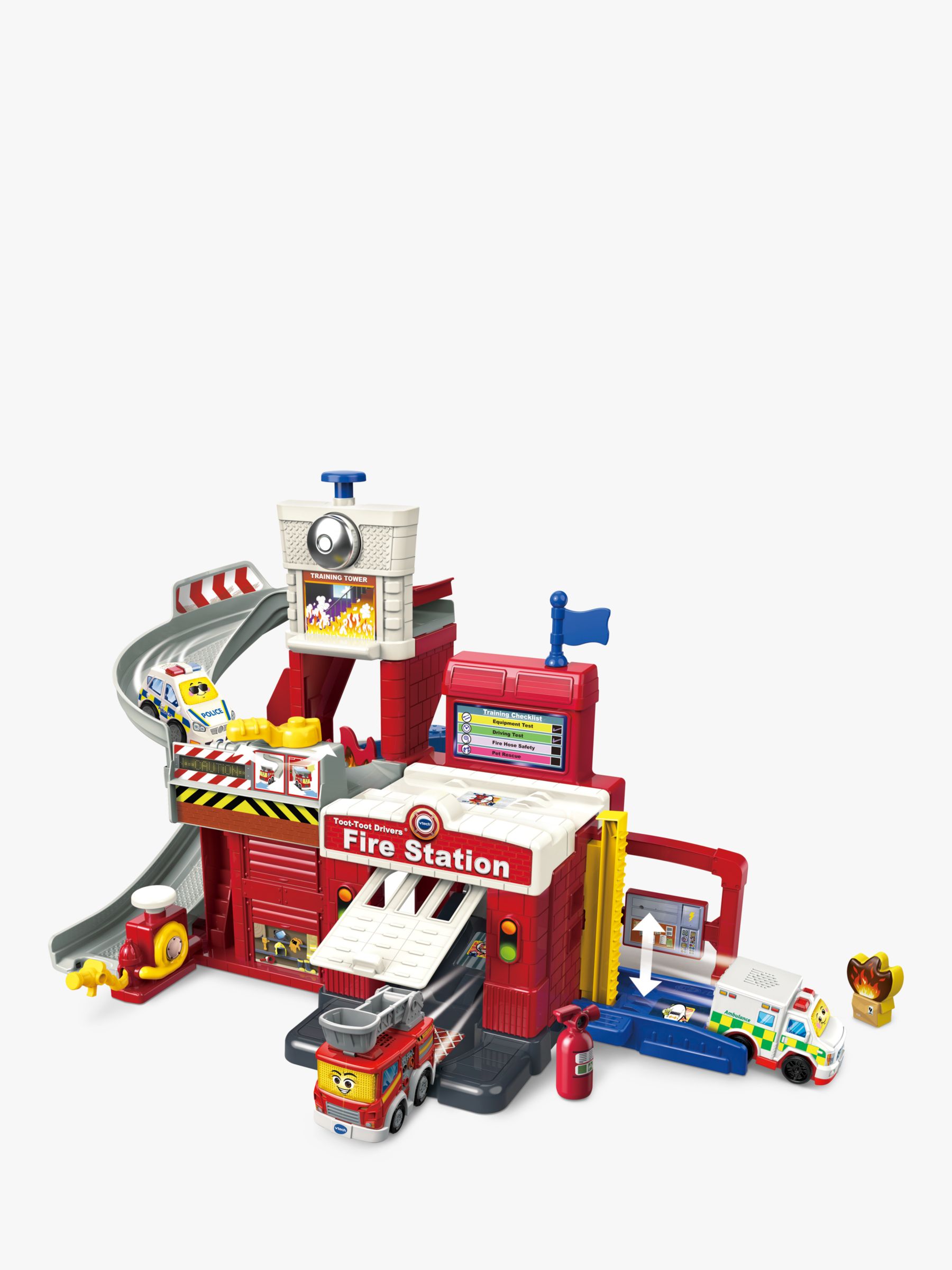 Vtech toot best sale toot police station