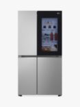 LG GSVV80PYLL AM Freestanding 60/40 American Fridge Freezer, Prime Silver