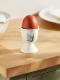 John Lewis Flora Floral Fine China Egg Cup, Blue/White