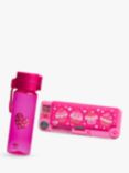 Tinc Mallo Drinks Bottle & Filled Snap Close Pencil Case, Pink
