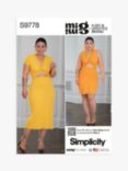 Simplicity Mimi G Misses' Knit Dress Sewing Pattern, S9778