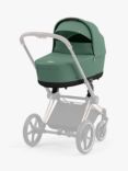 Cybex Priam 2023 Pushchair Carrycot, Leaf Green