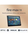 Amazon Fire Max 11 Tablet with Lockscreen Ads, 4GB RAM, 64GB, 11", Grey