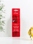 VENT for Change Recycled Ballpoint Pens, Pack of 2, Red