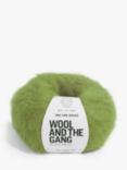 Wool And The Gang Take Care Mohair, 50g, Candy Apple Green